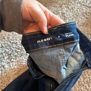 Old Navy Women’s Dark Blue Flare Jeans